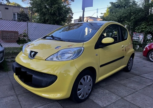 Peugeot 107 cena 9900 przebieg: 94000, rok produkcji 2006 z Dobre Miasto małe 154